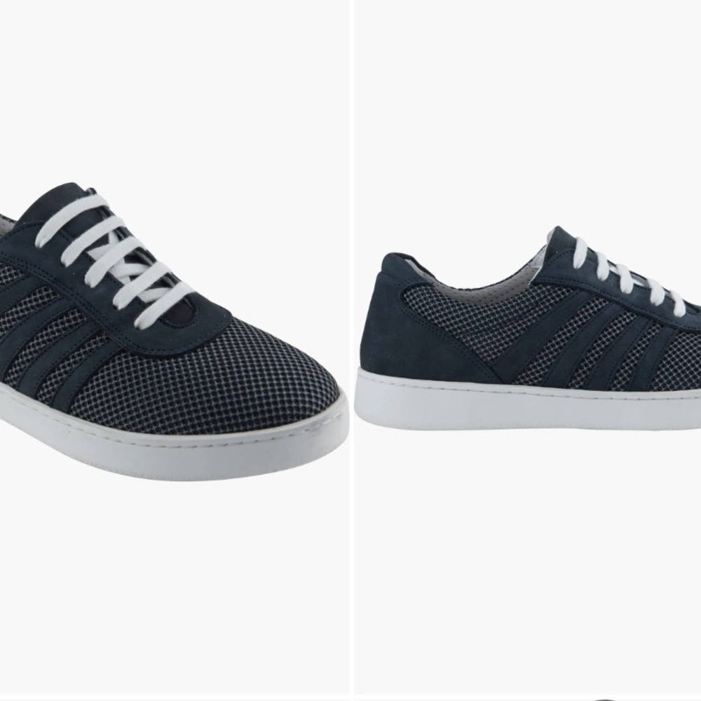 David Tate Gray/Black Cascade Sneakers 10W